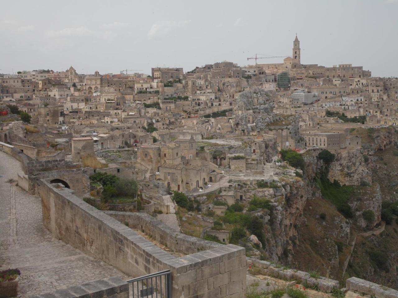 La Pergola Ai Sassi Panzió Matera Kültér fotó