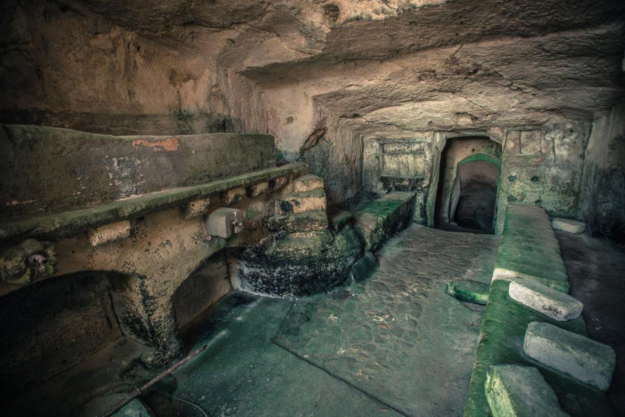 La Pergola Ai Sassi Panzió Matera Kültér fotó