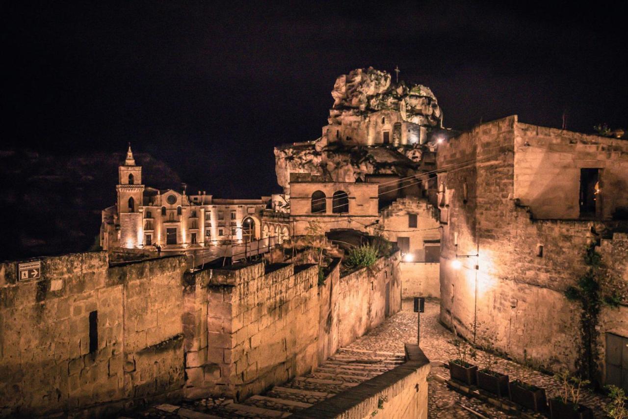 La Pergola Ai Sassi Panzió Matera Kültér fotó